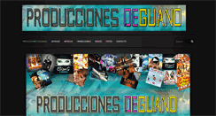 Desktop Screenshot of produccionesdeguano.com